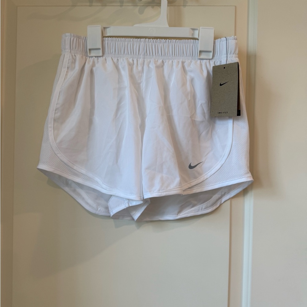 Nike Women's Athletic White Shorts